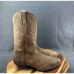 Twisted X Men's Western Leather Cowboy Boots Saddle Sz 12D MWT0004 EUC